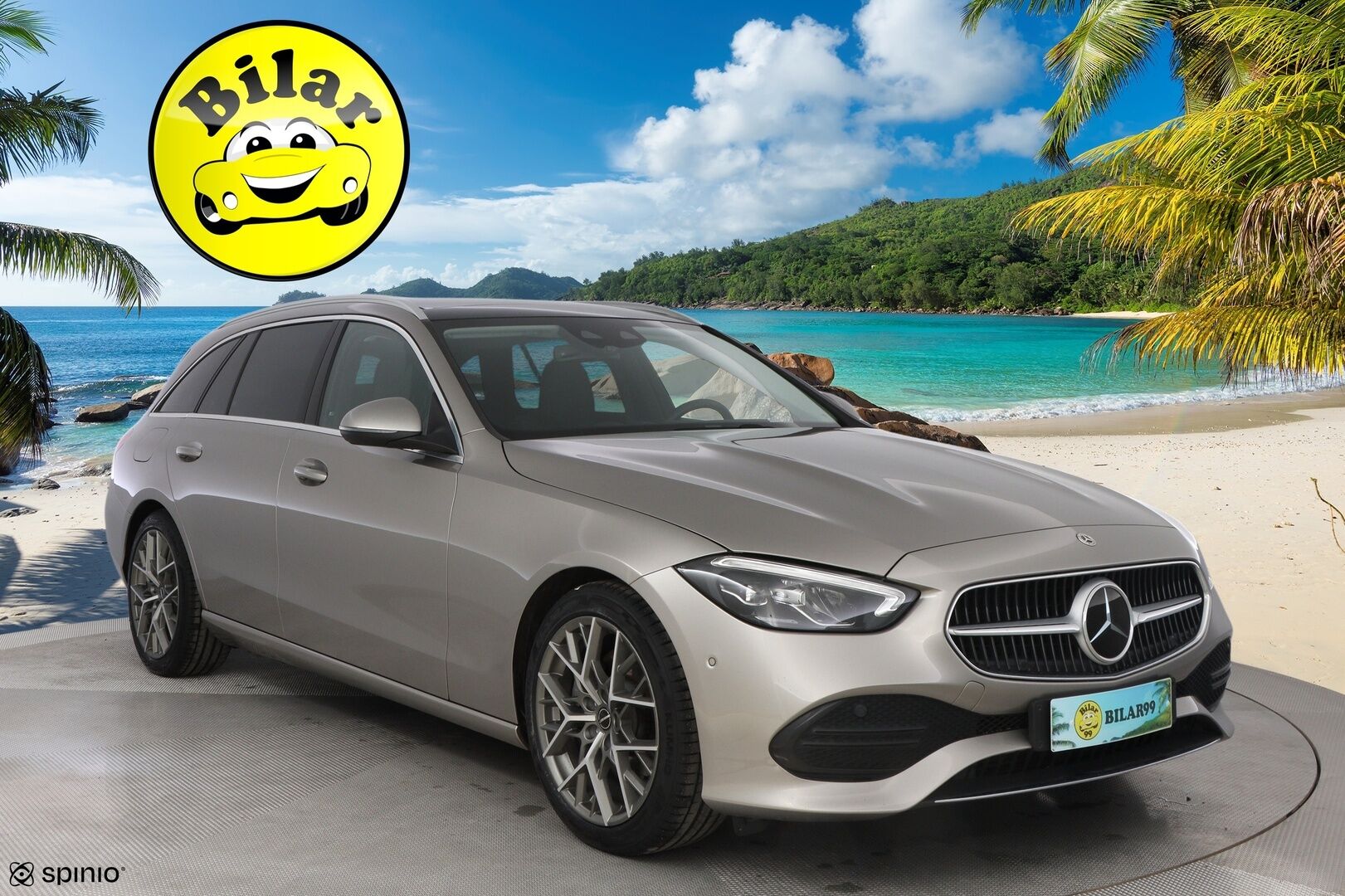 MERCEDES-BENZ C 2022 300d T Avantgarde - Webasto | Distronic+ | Panorama | Peruutuskamera | Vetokoukku | LED High Performance | Comand Navi | Näyttävä!
