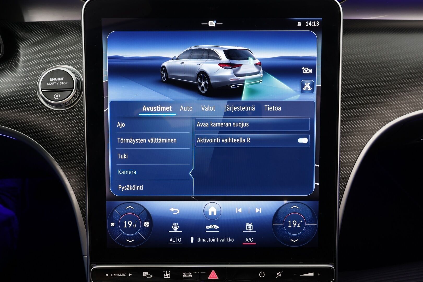 MERCEDES-BENZ C 2022 300d T Avantgarde * Panorama / Webasto / Distronic / LED-High Performance / P.kamera / Koukku / Navi / Kaistavahti * - Kahdet renkaat - HULLUT AVAJAISHULINAT KORKOTARJOUS 3,29 %