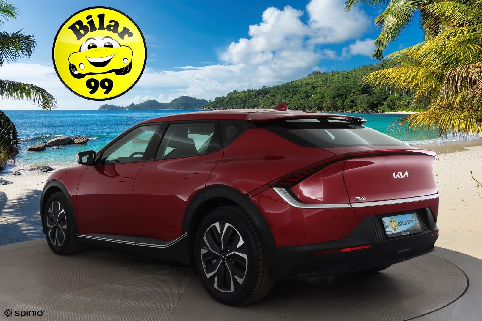 KIA EV6 2024 RWD 58kWh 170hv * Adapt.Vakkari / Peruutuskamera / LED / Navi / Puolinahkasisusta! - Merkkihuollettu / 2x Renkaat / Juuri tullut Tampereelle! - HULLUT AVAJAISHULINAT KORKOTARJOUS 3,29 %