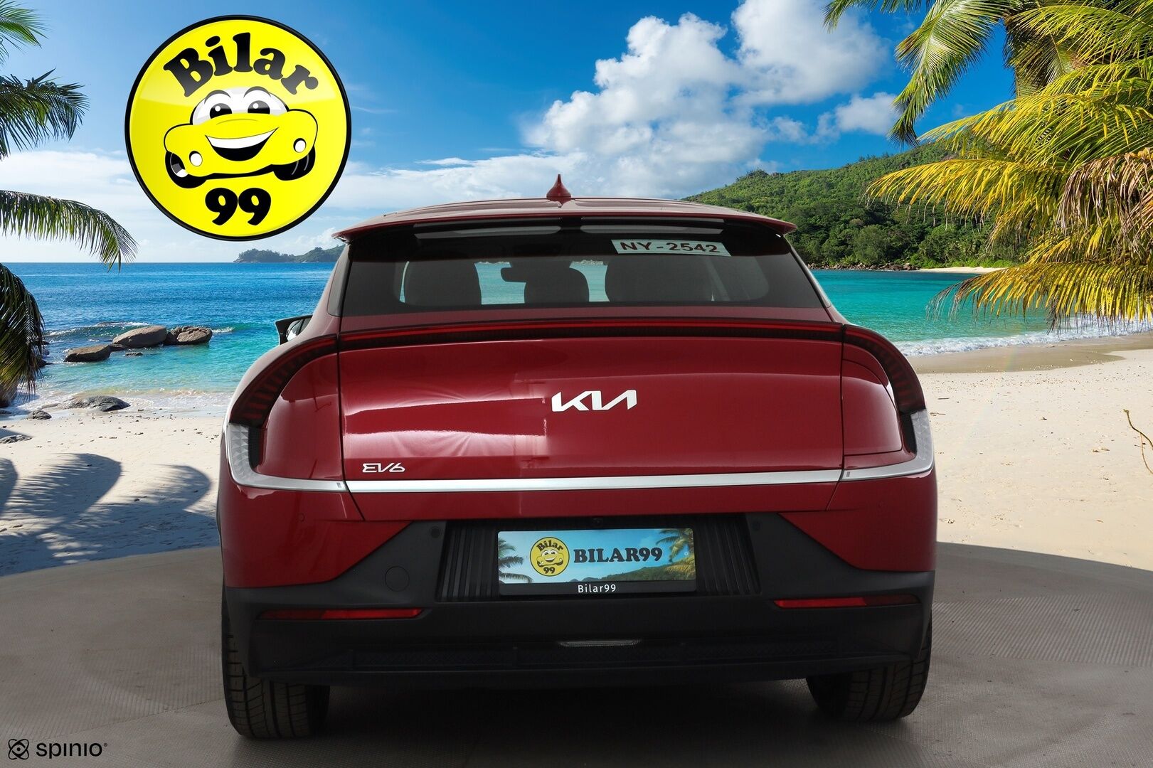 KIA EV6 2024 RWD 58kWh 170hv * Adapt.Vakkari / Peruutuskamera / LED / Navi / Puolinahkasisusta! - Merkkihuollettu / 2x Renkaat / Juuri tullut Tampereelle! - HULLUT AVAJAISHULINAT KORKOTARJOUS 3,29 %