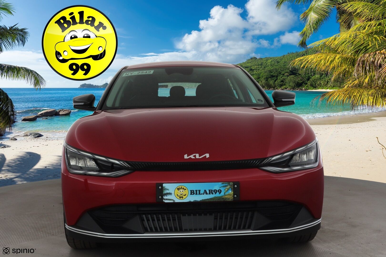 KIA EV6 2024 RWD 58kWh 170hv * Adapt.Vakkari / Peruutuskamera / LED / Navi / Puolinahkasisusta! - Merkkihuollettu / 2x Renkaat / Juuri tullut Tampereelle! - HULLUT AVAJAISHULINAT KORKOTARJOUS 3,29 %