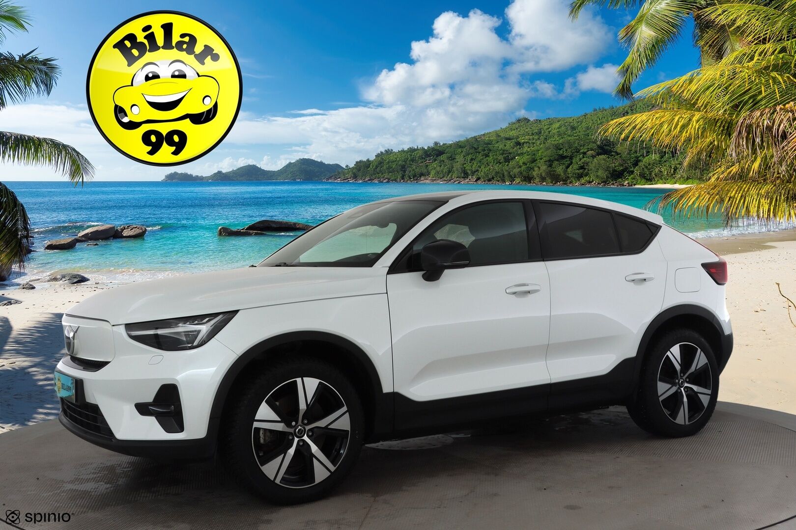 Volvo C40 2023 Recharge Single Plus aut * Pixel-LED / Pilot assist / Lasikatto / Muistipenkki / Harman/Kardon * - Akku kuntotarkastettu SOH 96,2% / Lämpöpumppu /  2x renkaat / Huippu varusteltu yksilö! 