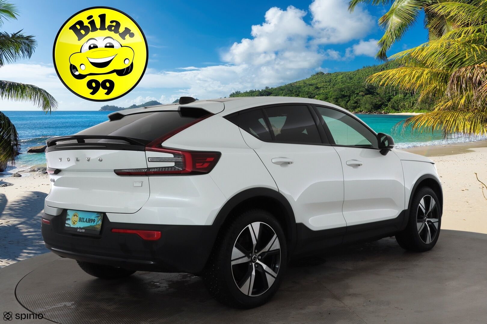 Volvo C40 2023 Recharge Single Plus aut * Pixel-LED / Pilot assist / Lasikatto / Muistipenkki / Harman/Kardon * - Akku kuntotarkastettu SOH 96,2% / Lämpöpumppu /  2x renkaat / Huippu varusteltu yksilö! 