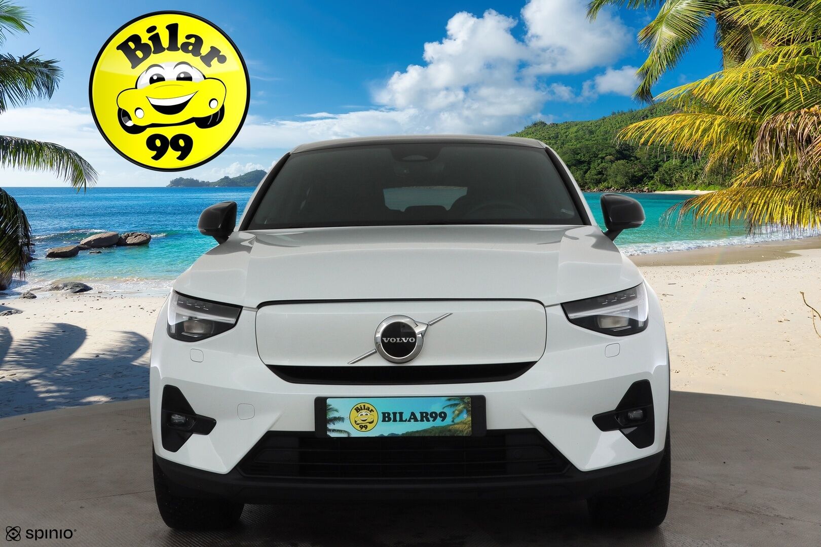 Volvo C40 2023 Recharge Single Plus aut * ILP / Lasikatto / ACC / Pixel-LED / H&K / 360° / Sportpenkki Muistilla / Navi / Kaistavahti * - Akku kuntotarkastettu / 2x Latauskaapelit / Kahdet renkaat