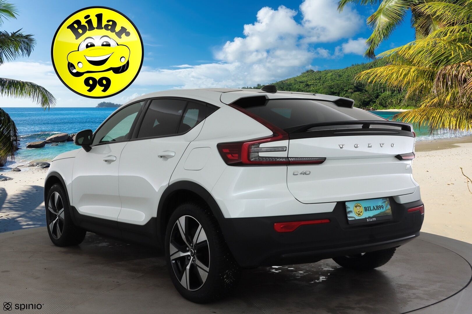 Volvo C40 2023 Recharge Single Plus aut * Pixel-LED / Pilot assist / Lasikatto / Muistipenkki / Harman/Kardon * - Akku kuntotarkastettu SOH 96,2% / Lämpöpumppu /  2x renkaat / Huippu varusteltu yksilö! 