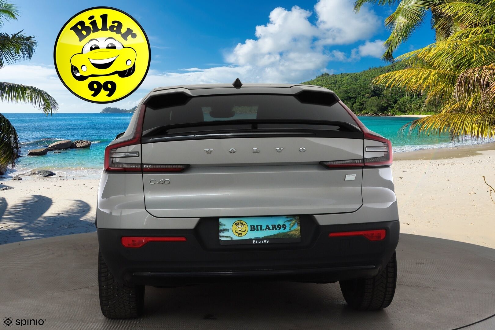 Volvo C40 2023 Recharge Single Motor Plus Edition * ACC / ILP / P.kamera / LED / Navi / Lasikatto / Muistipenkki / BLIS / Puolinahat * - Kahdet renkaat aluvanteilla / Merkkihuollettu - HULLUT JOULUT KORKOTARJOUS 2,49% 