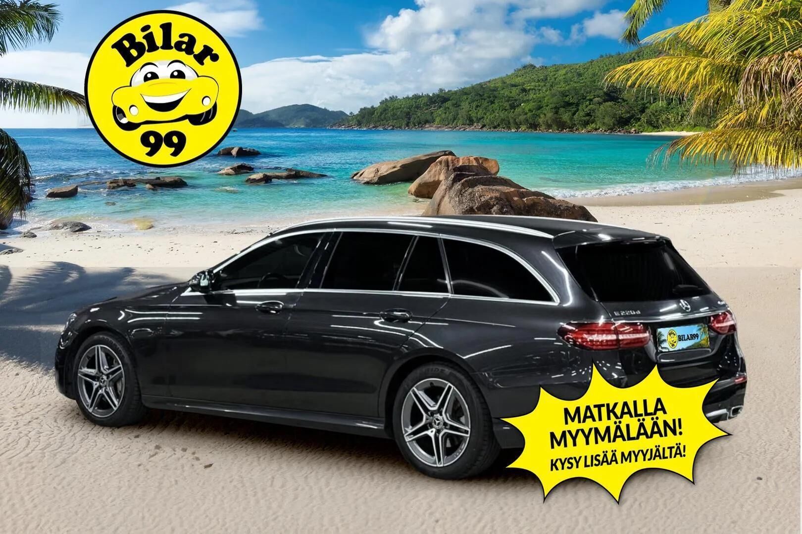 MERCEDES-BENZ E 2021 220 d 4MATIC T Business AMG * Webasto / 360° / Vakkari / Multibeam / Widescreen / Koukku / Puolinahat * - Kahdet renkaat aluvanteilla - HULLUT JOULUT KORKOTARJOUS 2,49% 