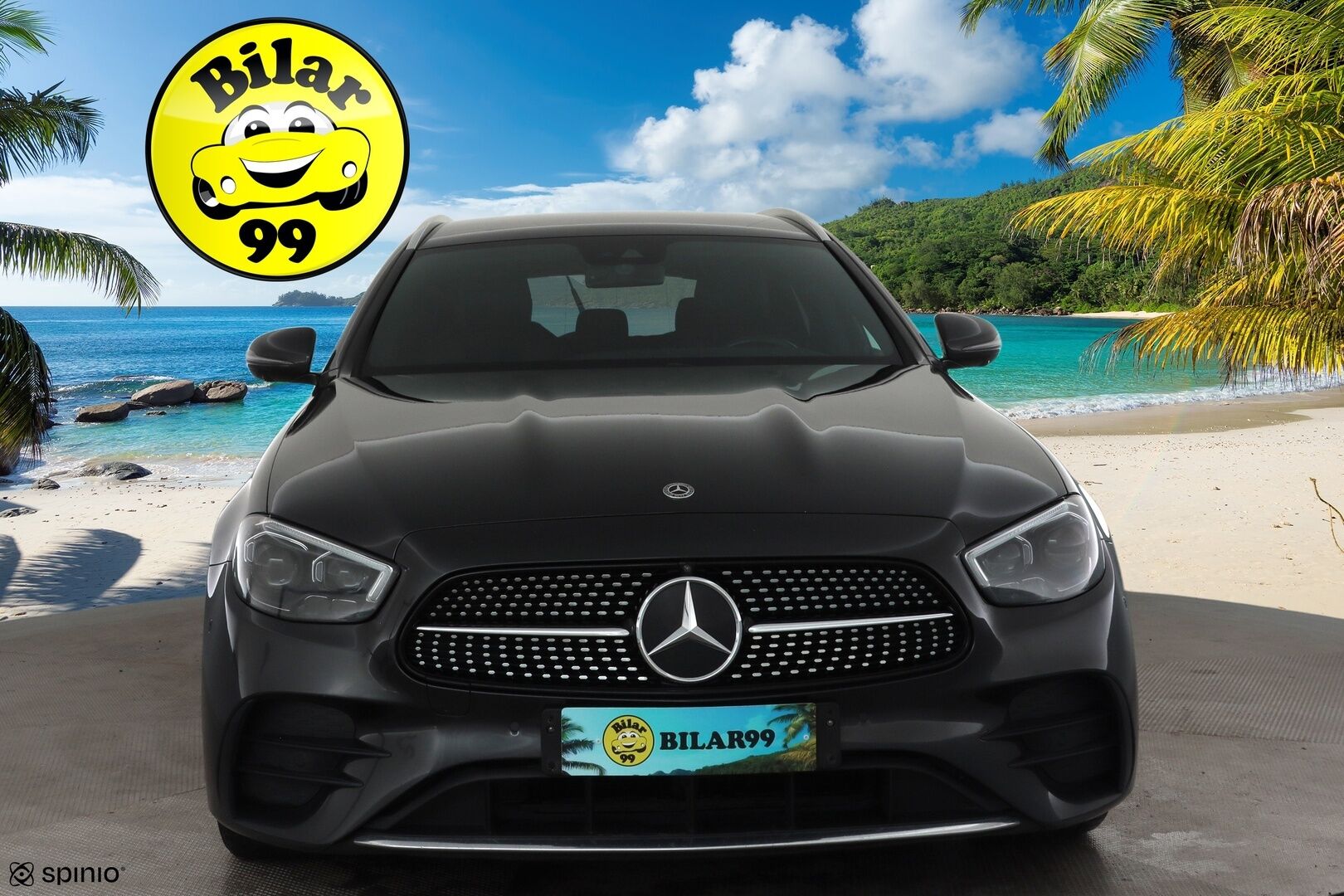 MERCEDES-BENZ E 2021 220 d 4MATIC T Business AMG * Webasto / 360° / Vakkari / Multibeam / Widescreen / Koukku / Puolinahat * - Kahdet renkaat aluvanteilla 