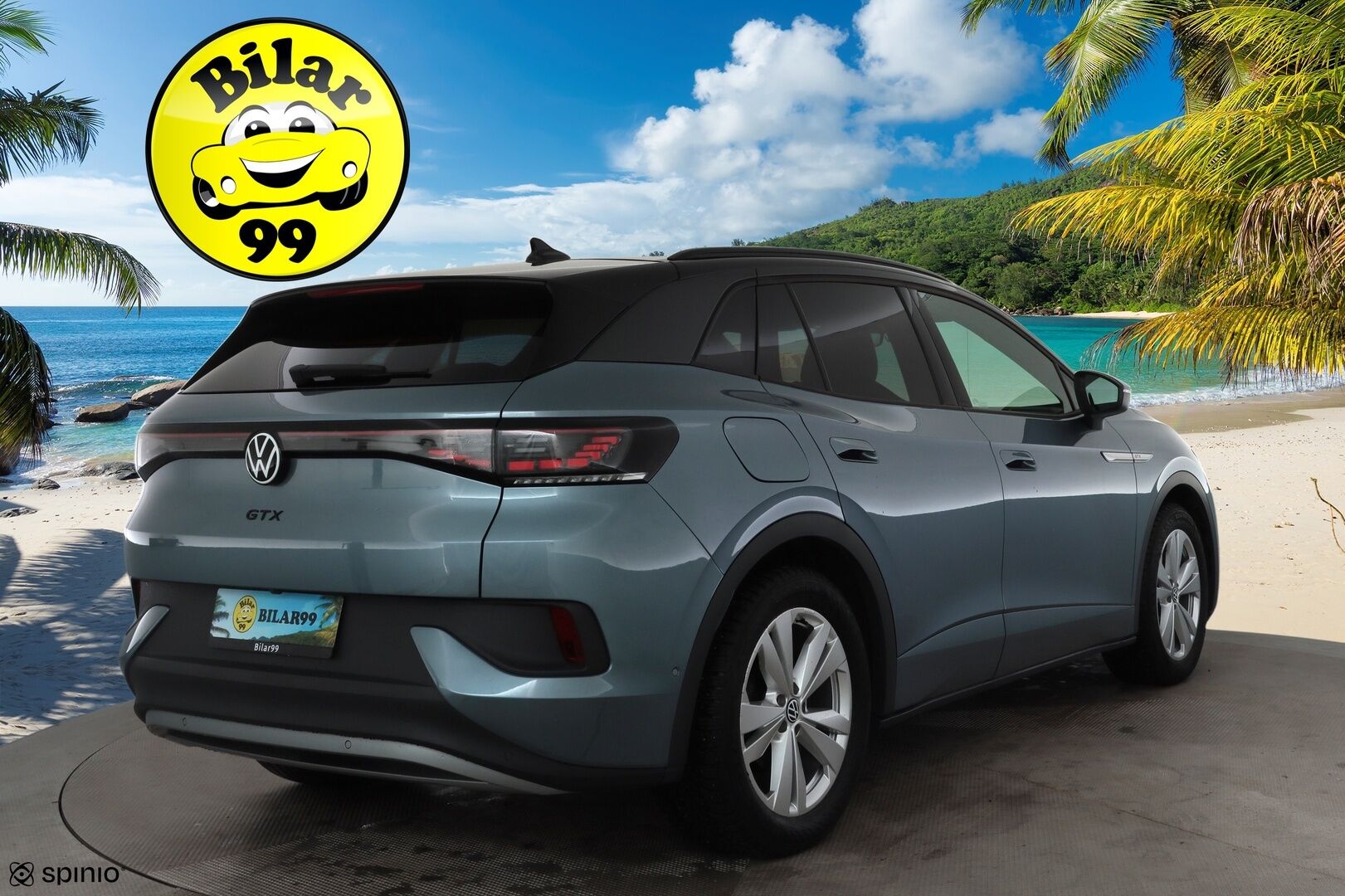 VOLKSWAGEN ID.4 2022 GTX Dual Motor AWD * Koukku / ILP / ACC / Matrix-LED / P.Kamera / Navi / Kaistavahti / Keyless * - Akku kuntotarkastettu 94.4%! / Kahdet renkaat