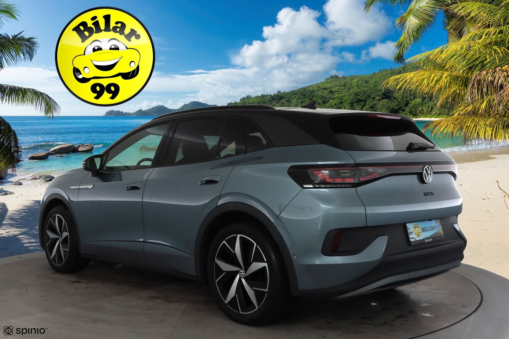 VOLKSWAGEN ID.4 2022 GTX Dual Motor AWD * Koukku / ILP / ACC / Matrix-LED / P.Kamera / Navi / Kaistavahti / Keyless * - Akku kuntotarkastettu 94.4%! / Kahdet renkaat