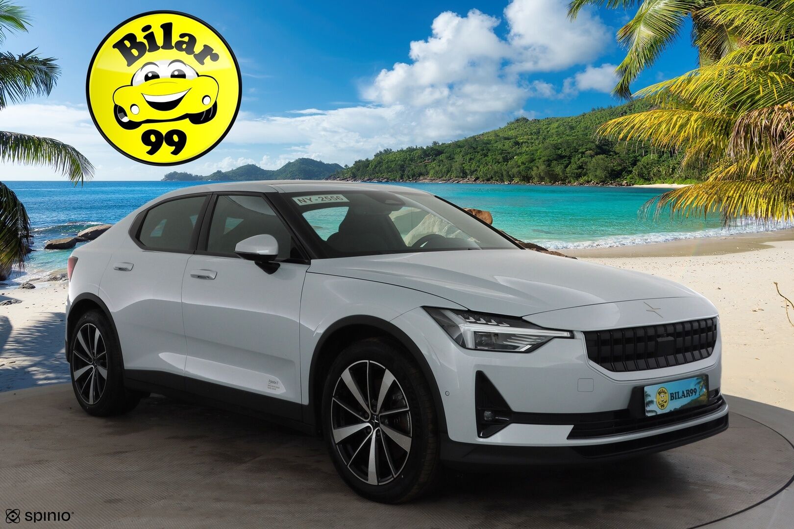 POLESTAR 2 2022 Long Range Dual Motor 78 kWh * ACC / 360° / H&K / ILP / Pixel LED / Koukku / Muistipenkki / Lasikatto * - HULLUT JOULUT KORKOTARJOUS 2,49% 