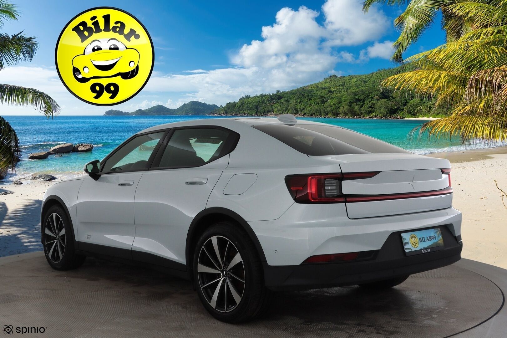 POLESTAR 2 2022 Long Range Dual Motor 78 kWh * ACC / 360° / H&K / ILP / Pixel LED / Koukku / Muistipenkki / Lasikatto * - Akku kuntotarkastettu 