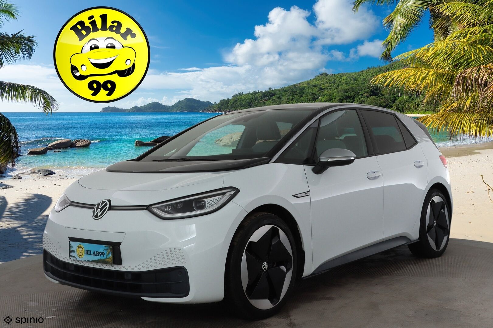 VOLKSWAGEN ID.3 2020 1st MAX Pro Performance 150 kW * ILP / HUD / ACC / Lasikatto / IQ-Light / P.Kamera / Kaistavahti / Navi / Keyless * - Kahdet renkaat / Koti & kauppalaturi - HULLUT JOULUT KORKOTARJOUS 2,49% 