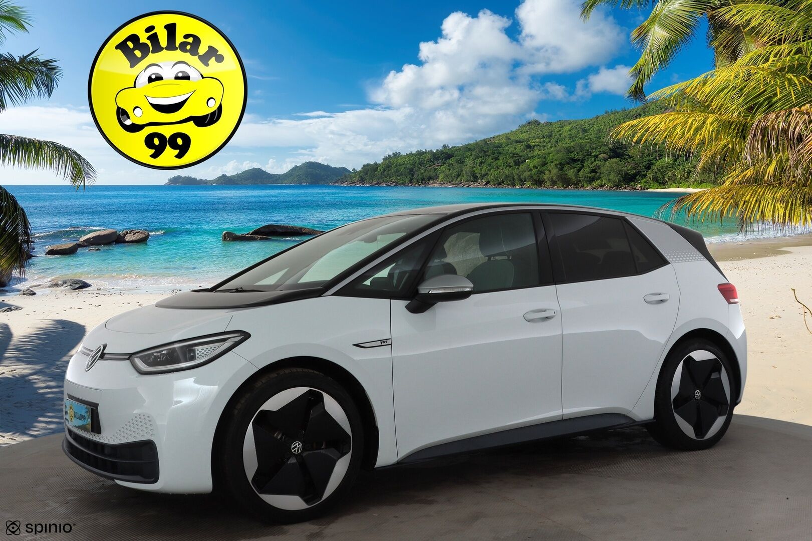 VOLKSWAGEN ID.3 2020 1st MAX Pro Performance 150 kW * ILP / HUD / ACC / Lasikatto / IQ-Light / P.Kamera / Kaistavahti / Navi / Keyless * - Kahdet renkaat / Koti & kauppalaturi - HULLUT JOULUT KORKOTARJOUS 2,49% 