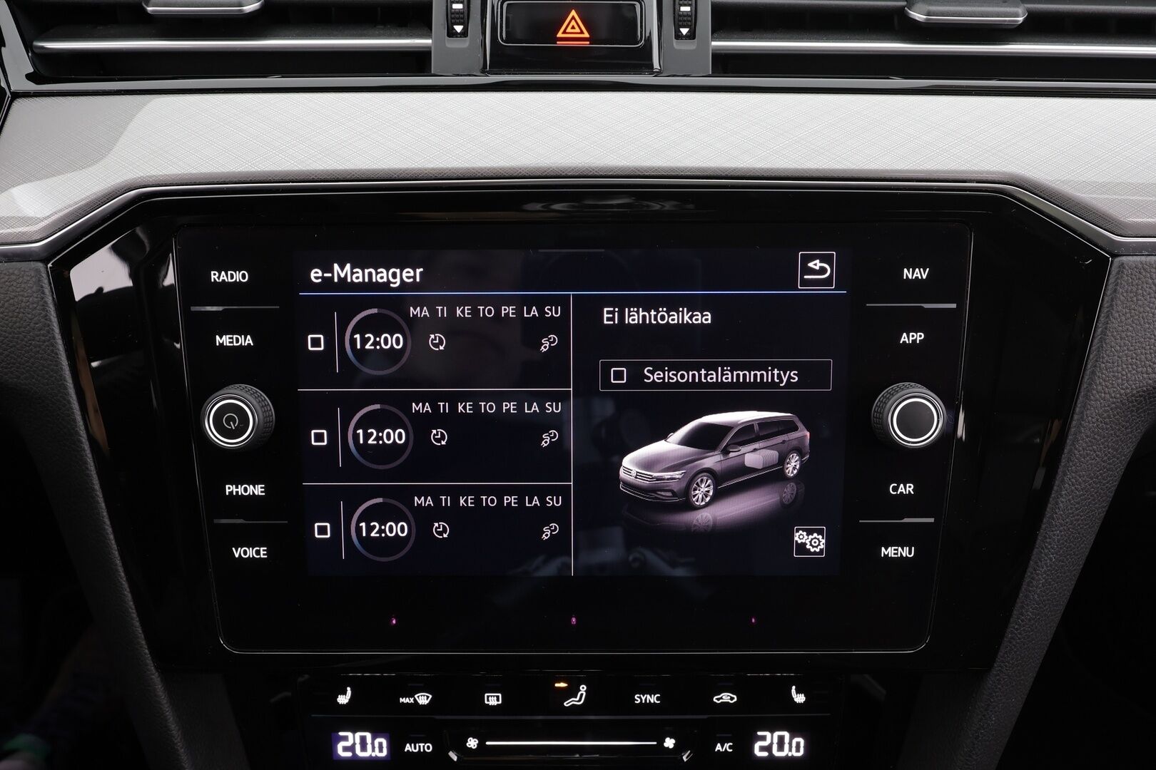 VOLKSWAGEN PASSAT 2021 Variant GTE Plug-In Hybrid 160 kW DSG * ACC / Webasto / Koukku / P.Kamera / LED / Keyless / Navi * - Koti & kauppalaturi - HULLUT JOULUT KORKOTARJOUS 2,49% 