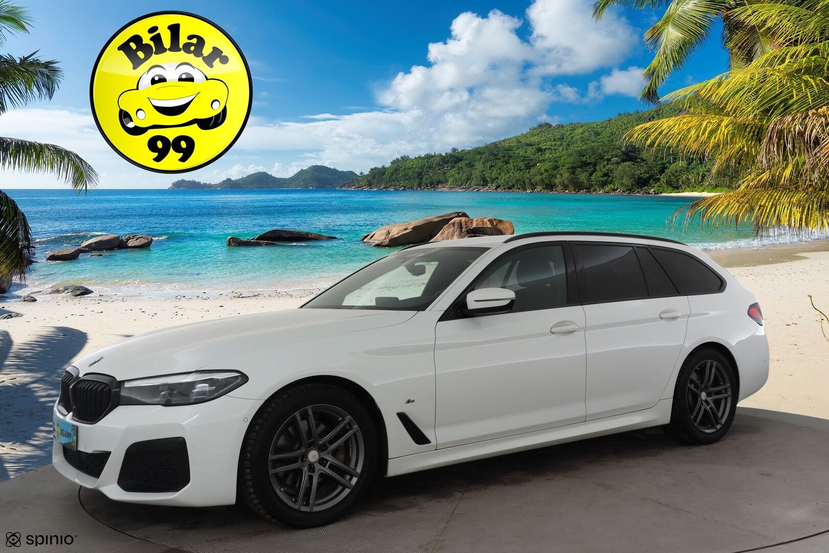 BMW 520 2021 G31 xDrive M Sport *  ACC / Webasto / P.kamera / koukku / LED / Navi / Keyless * - Kahdet renkaat - HULLUT JOULUT KORKOTARJOUS 2,49% 