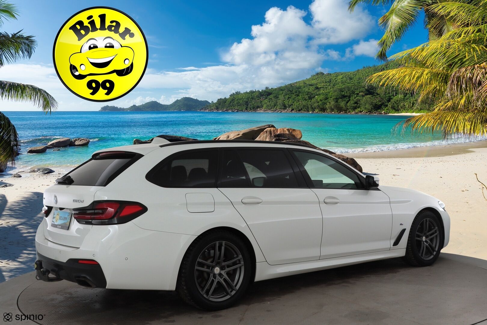 BMW 520 2021 G31 xDrive M Sport *  ACC / Webasto / P.kamera / koukku / LED / Navi / Keyless * - Kahdet renkaat - HULLUT JOULUT KORKOTARJOUS 2,49% 