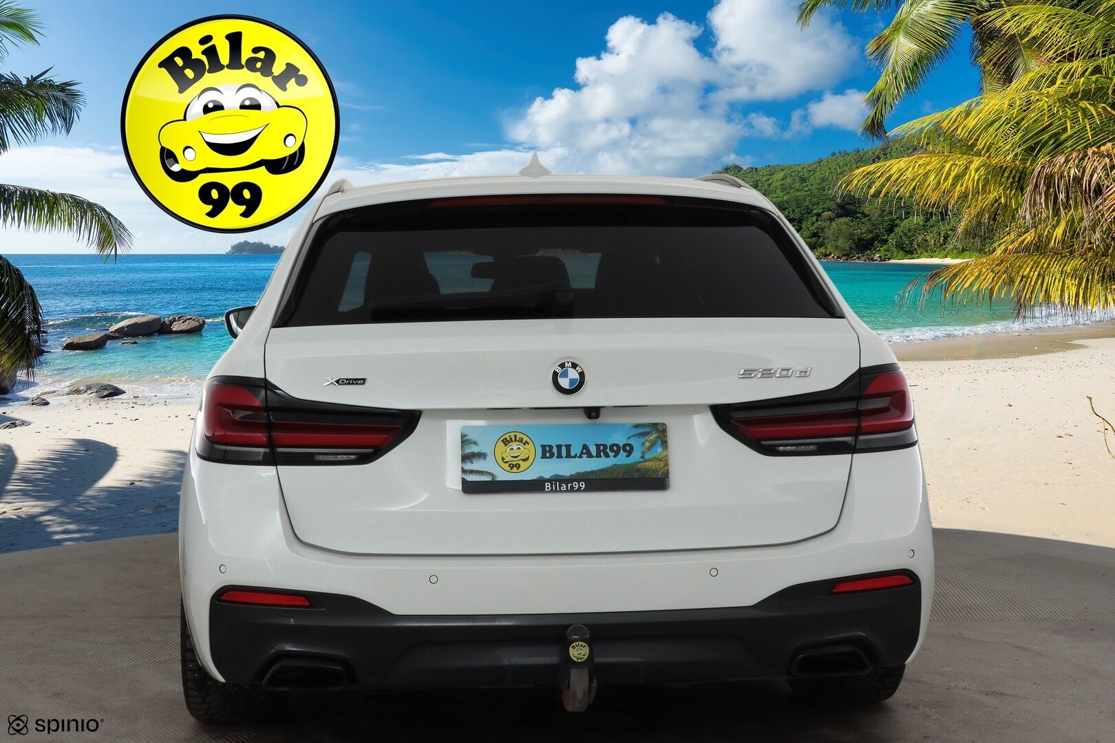 BMW 520 2021 G31 xDrive M Sport *  ACC / Webasto / P.kamera / koukku / LED / Navi / Keyless * - Kahdet renkaat - HULLUT JOULUT KORKOTARJOUS 2,49% 