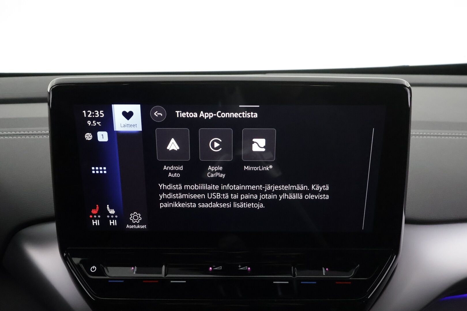 VOLKSWAGEN ID.4 2023 150kW 82kWh Top Sport Plus * ACC / 360° / LED / Navi / ILP / Muistipenkit hieronnalla / Koukku / KeylessGo * - Akku kuntotarkastettu / Kahdet renkaat aluvanteilla / Merkkihuollettu