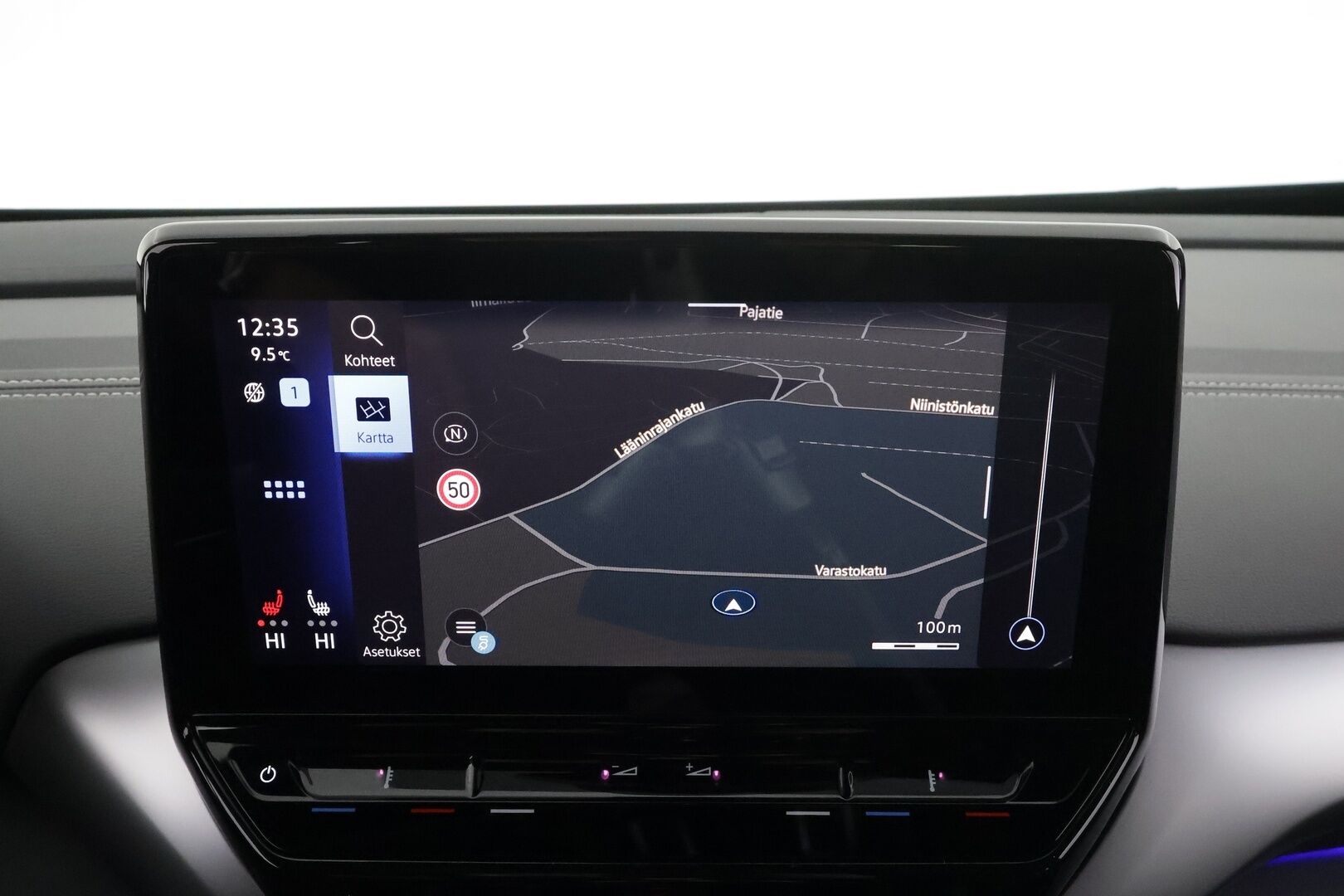 VOLKSWAGEN ID.4 2023 150kW 82kWh Top Sport Plus * ACC / 360° / LED / Navi / ILP / Muistipenkit hieronnalla / Koukku / KeylessGo * - Akku kuntotarkastettu / Kahdet renkaat aluvanteilla / Merkkihuollettu