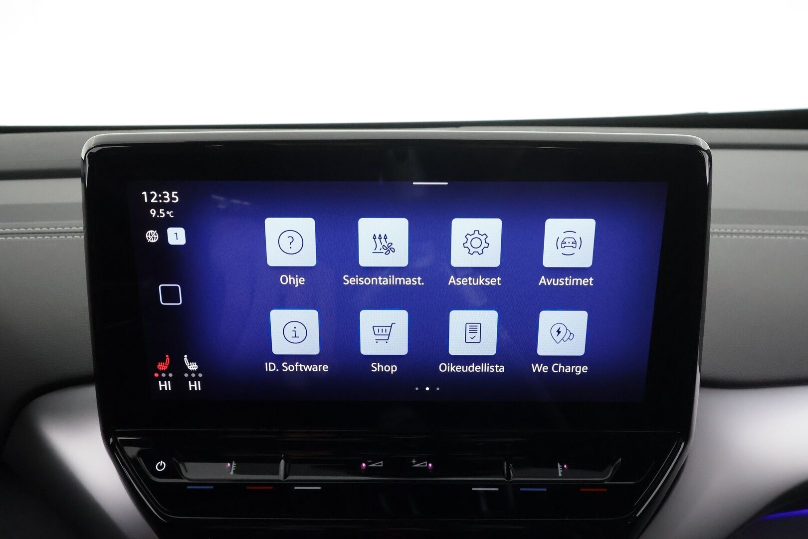 VOLKSWAGEN ID.4 2023 150kW 82kWh Top Sport Plus * ACC / 360° / LED / Navi / ILP / Muistipenkit hieronnalla / Koukku / KeylessGo * - Akku kuntotarkastettu / Kahdet renkaat aluvanteilla / Merkkihuollettu