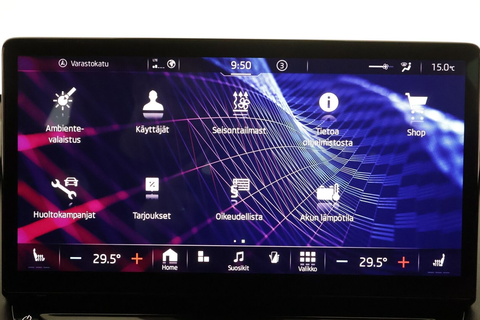 SKODA ENYAQ 2022 IV80 Sportline 82kWh * HUD / Matrix-Led / Lämpöpumppu / Muistipenkit /  P.Kamera / ACC / Navi / Keyless * - Merkkihuollettu / Kahdet Renkaat