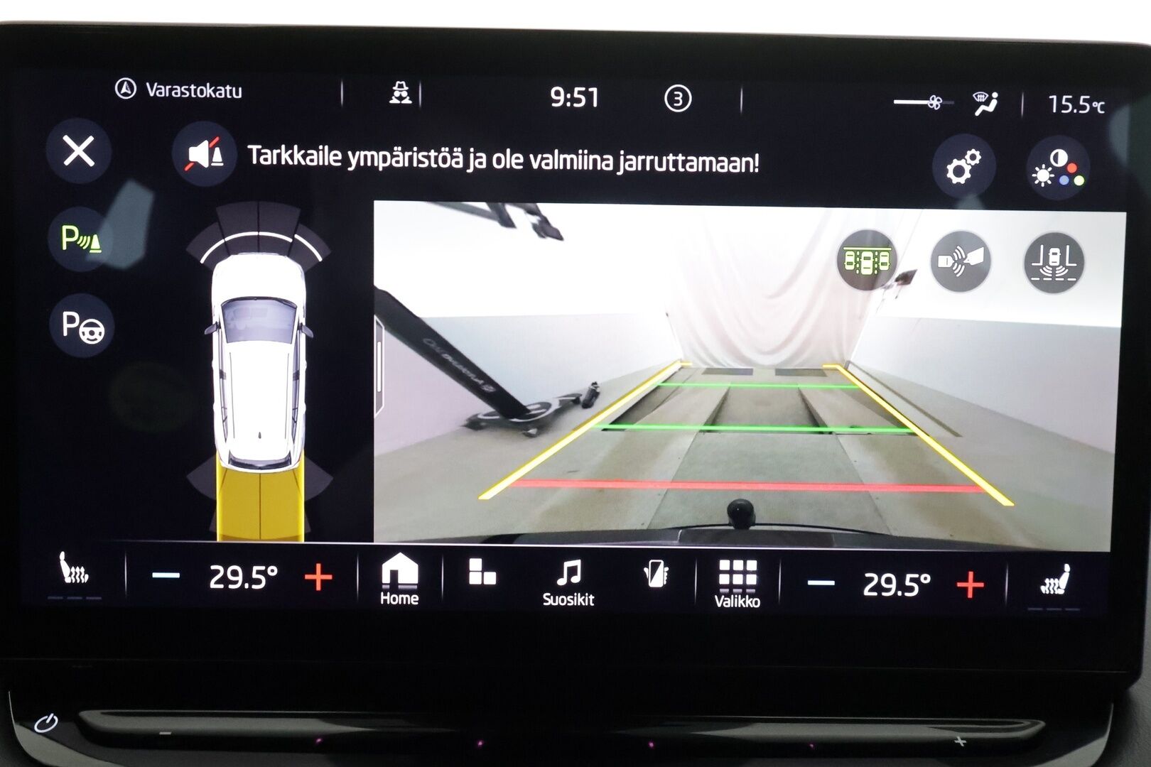 SKODA ENYAQ 2022 IV80 Sportline 82kWh * HUD / Matrix-Led / Lämpöpumppu / Muistipenkit /  P.Kamera / ACC / Navi / Keyless * - Merkkihuollettu / Kahdet Renkaat