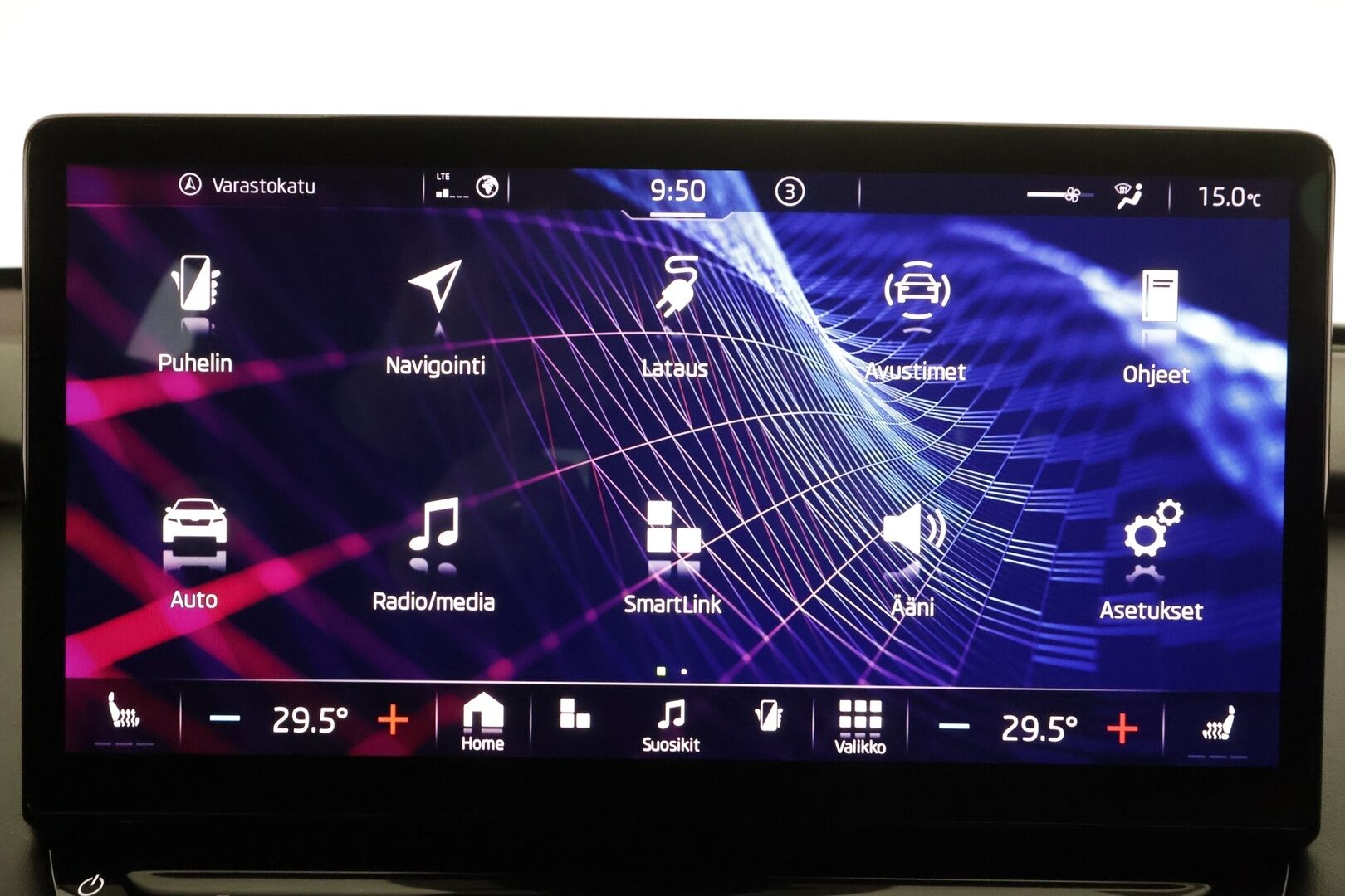 SKODA ENYAQ 2022 IV80 Sportline 82kWh * HUD / Matrix-Led / Lämpöpumppu / Muistipenkit /  P.Kamera / ACC / Navi / Keyless * - Merkkihuollettu / Kahdet Renkaat