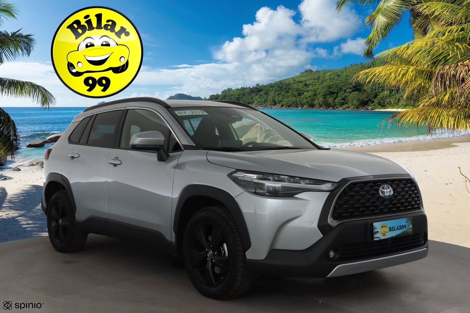 TOYOTA COROLLA CROSS 2024 2.0 Hybrid AWD-i Launch Edition * ACC / LED / P.kamera / Navi / Kaistavahti / Digimittaristo / Keyless * - Kahdet renkaat aluvanteilla - HULLUT AVAJAISHULINAT KORKOTARJOUS 3,29 %