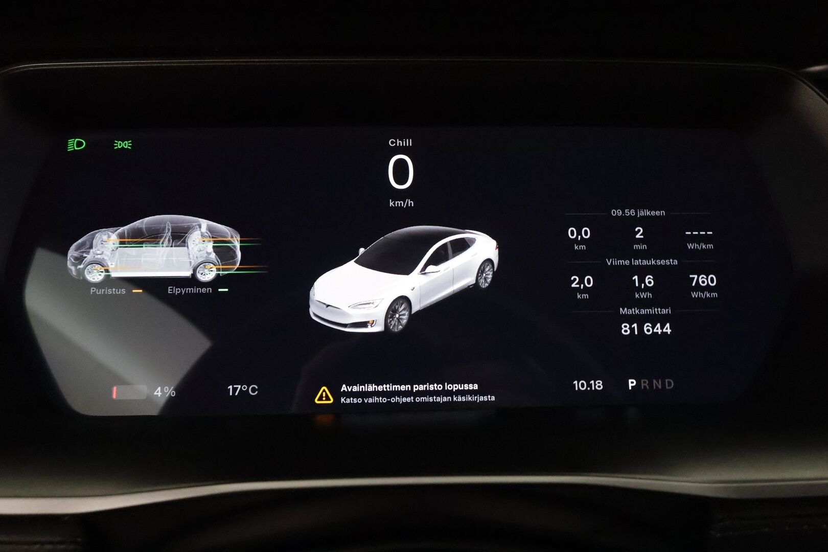 TESLA MODEL S 2019 Standard Range AWD - * Lasikatto | ACC | LED | P.kamera | Muistipenkki | Premium Audio | Navi | Kaistvahti *