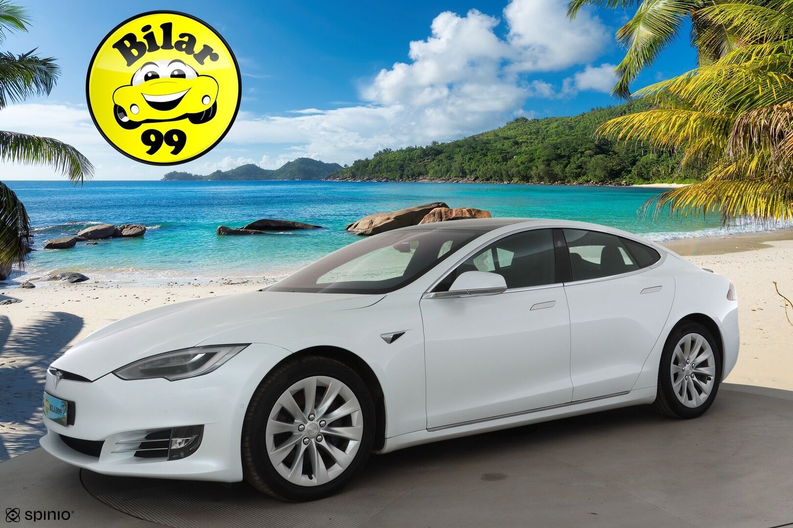 TESLA MODEL S 2019 Standard Range AWD * Lasikatto / ACC / LED / P.kamera / Muistipenkki / Premium Audio / Navi / Kaistavahti * - Ilma-alusta / Kattavat varusteet! - HULLUT AVAJAISHULINAT KORKOTARJOUS 3,29 %
