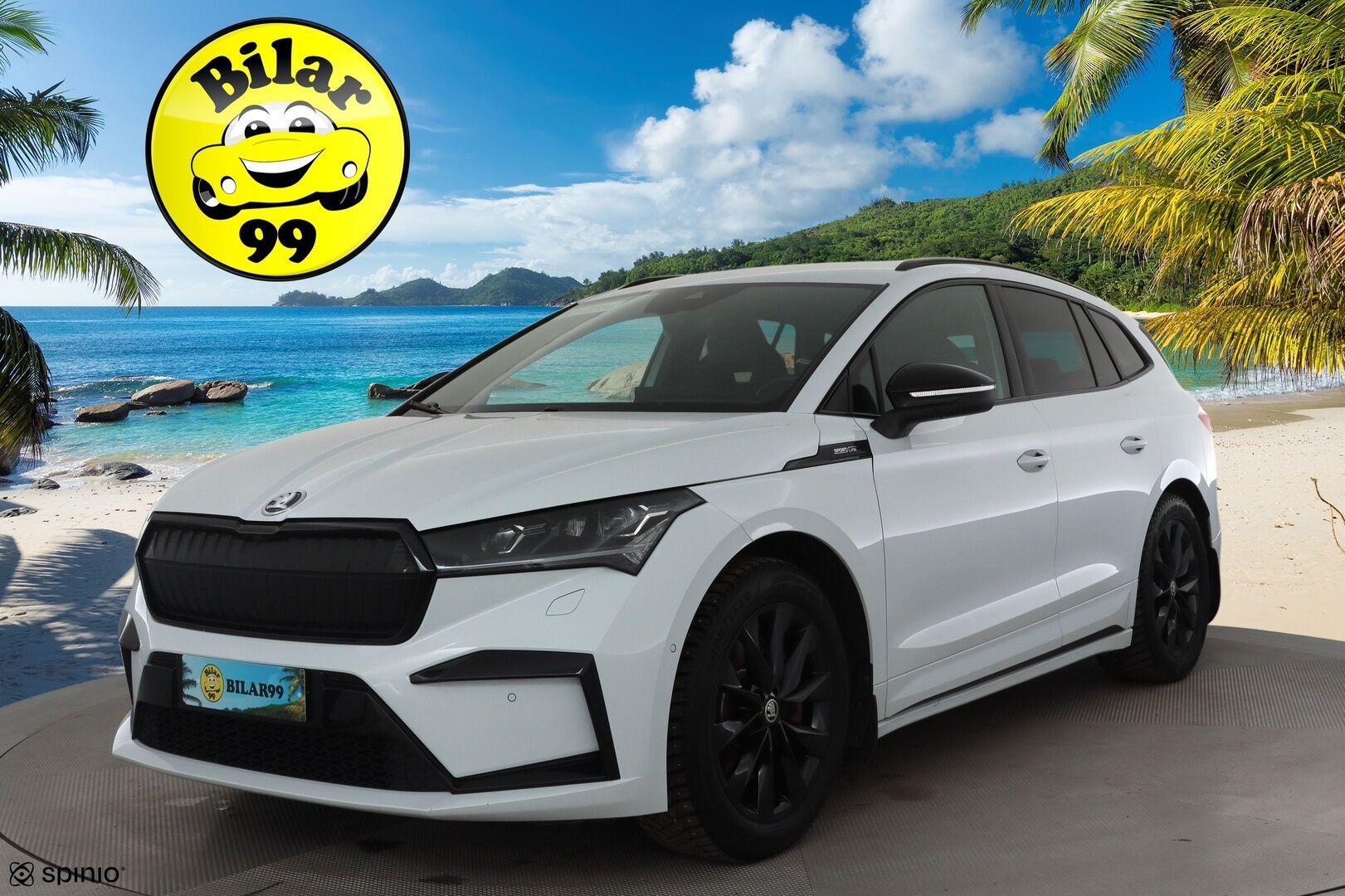 SKODA ENYAQ 2022 IV80X Sportline *HUD / ILP / Muistipenkki / 360° kamera / ACC / Matrix-LED / Navi / Kaistavahti* - Akku kuntotarkastettu / Merkkihuollettu / Kahdet renkaat 
