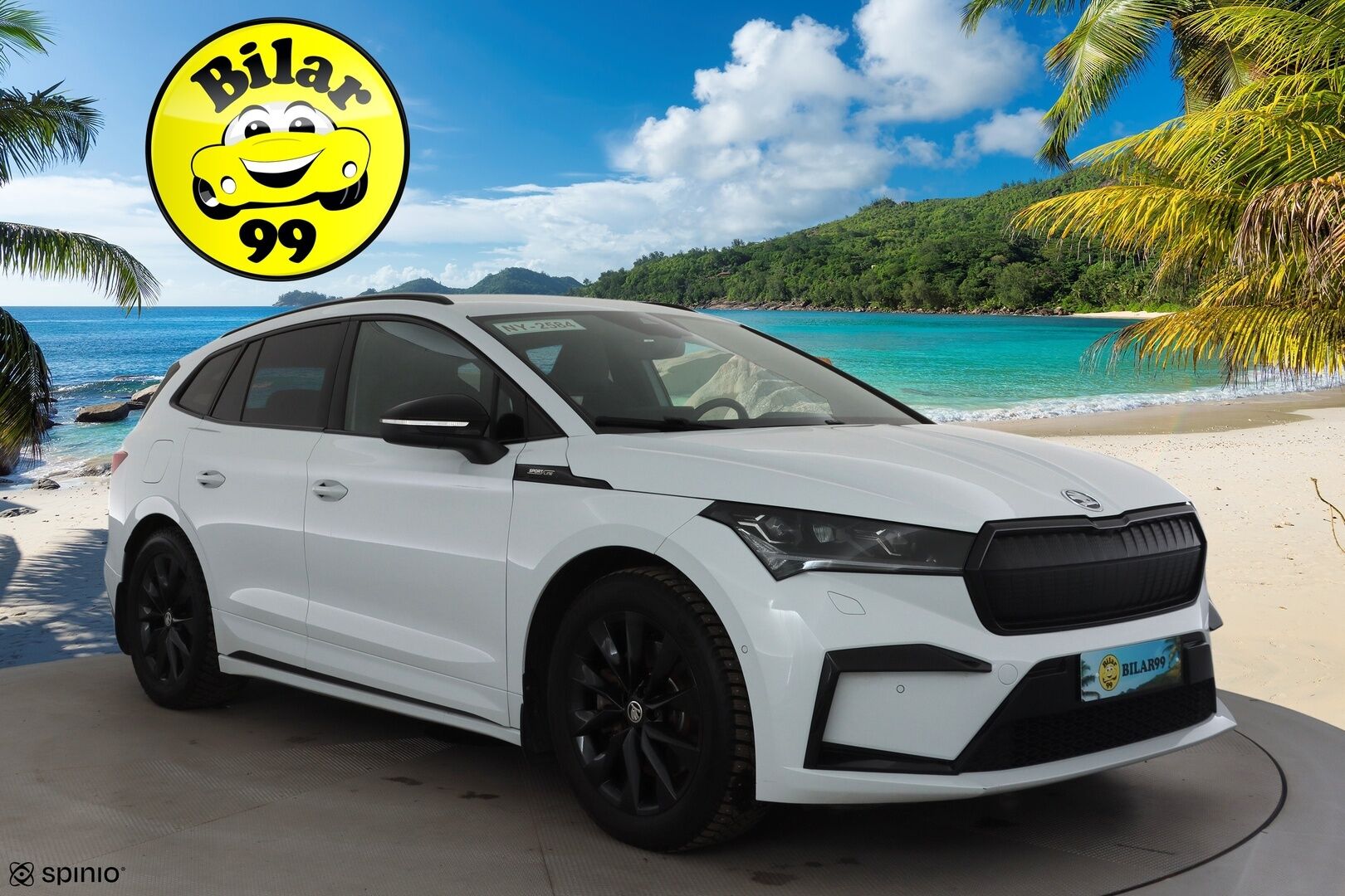 SKODA ENYAQ 2022 IV80X Sportline *HUD / ILP / Muistipenkki / 360° kamera / ACC / Matrix-LED / Navi / Kaistavahti* - Akku kuntotarkastettu / Merkkihuollettu / Kahdet renkaat 