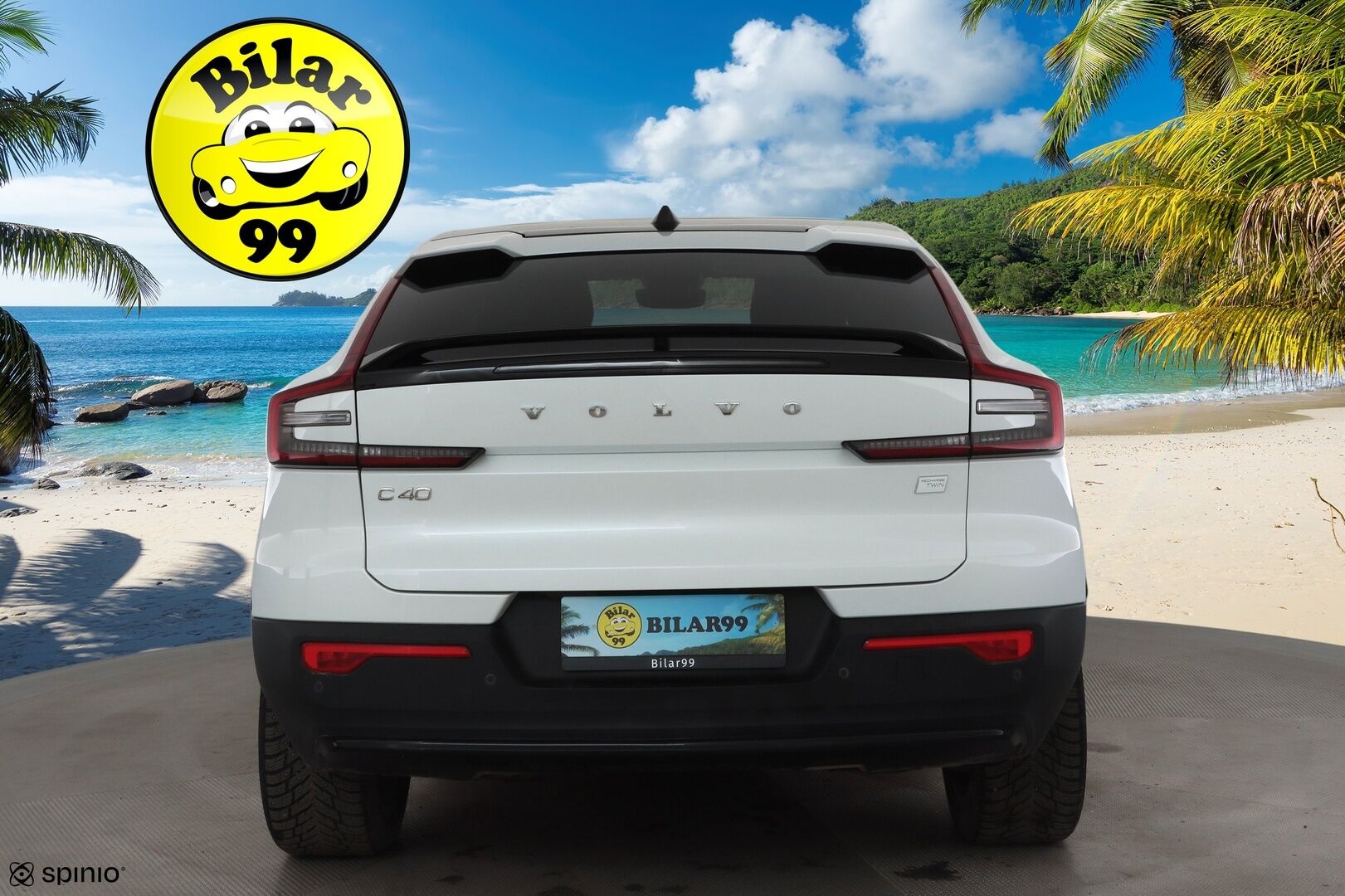 Volvo C40 2023 Recharge Twin Plus * ILP / Koukku / Lasikatto / ACC / LED / P.kamera / Sportpenkki Muistilla / Navi / Kaistavahti * - Akku kuntotarkastettu / 2x Latauskaapelit / Kahdet renkaat aluvanteilla / Merkkihuollettu