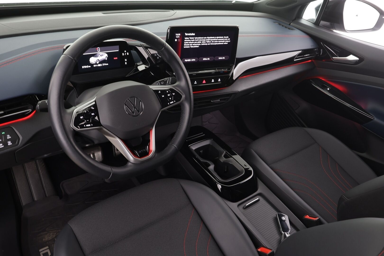 VOLKSWAGEN ID.4 2022 GTX Dual Motor 220kW * IQ Light / ILP / ACC / Kaistavahti / Keyless / Navi / Vetokoukku * - Merkkihuollettu / Kahdet Renkaat / Upea yksilö - HULLUT AVAJAISHULINAT KORKOTARJOUS 3,29 %