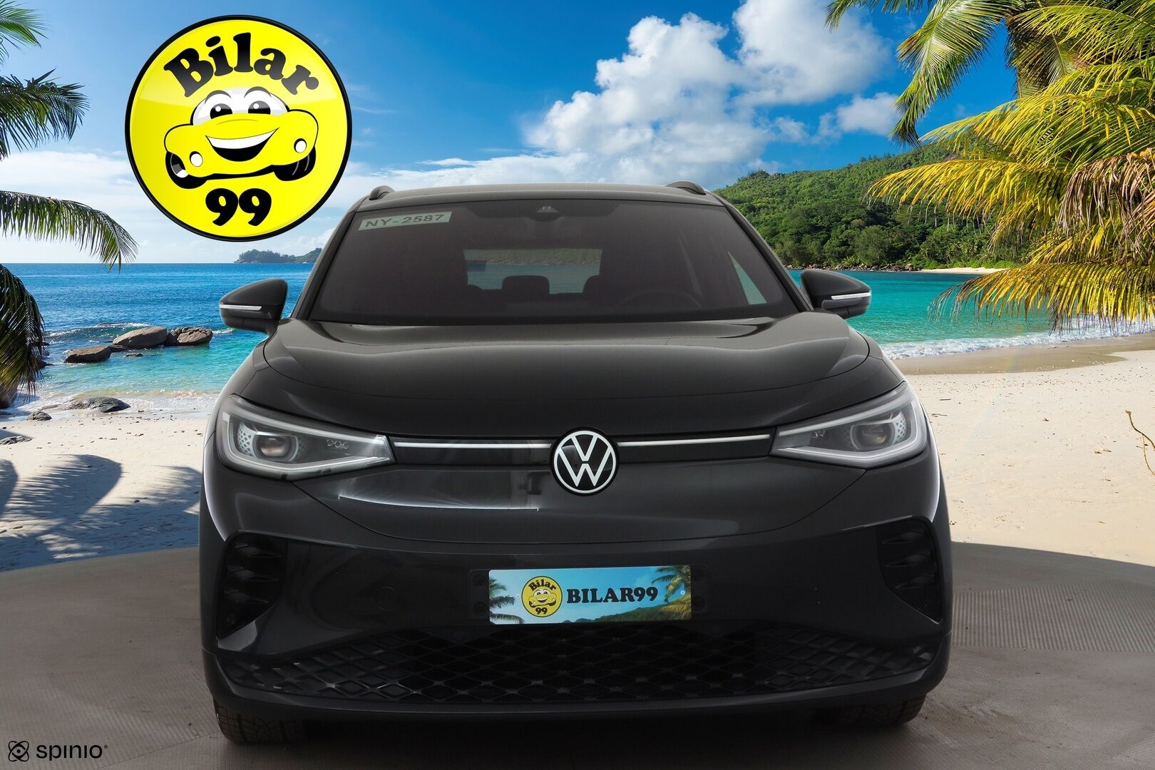 VOLKSWAGEN ID.4 2022 220kW 82kWh GTX * IQ LIght / ILP / ACC / Kaistavahti / Keyless / Navi * - Merkkihuollettu / Kahdet Renkaat