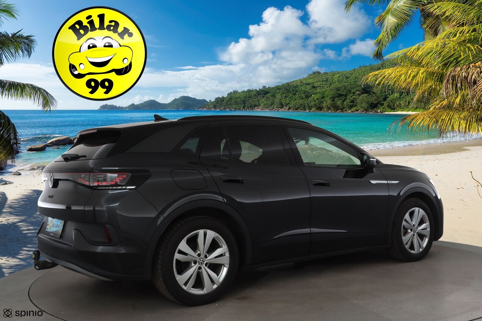 VOLKSWAGEN ID.4 2022 220kW 82kWh GTX * IQ Light / ILP / ACC / Kaistavahti / Keyless / Navi * - Merkkihuollettu / Kahdet Renkaat