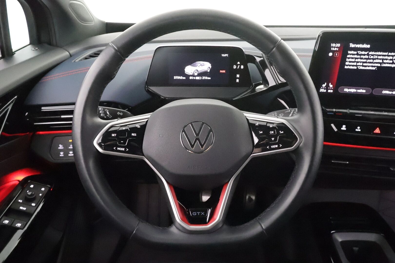 VOLKSWAGEN ID.4 2022 GTX Dual Motor 220kW * IQ Light / ILP / ACC / Kaistavahti / Keyless / Navi / Vetokoukku * - Merkkihuollettu / Kahdet Renkaat / Upea yksilö - HULLUT AVAJAISHULINAT KORKOTARJOUS 3,29 %