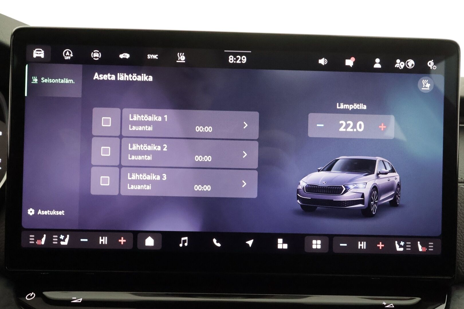 SKODA OCTAVIA 2025 2.0TDI 110kW Style DSG / Facelift / ACC / Webasto / 360°-kamera / Ilmastoidut muistinahat / Canton / Digimittari / Vetokoukku - Merkkihuollettu 