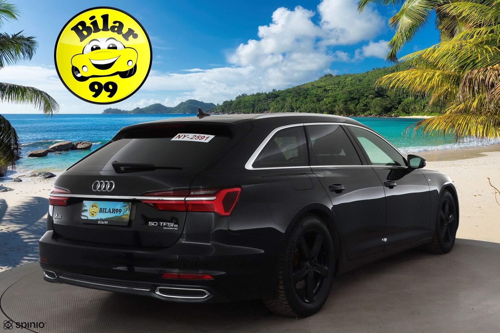 AUDI A6 2023 Sedan Business Sport 50 TFSI e quattro Stronic Electrified Edition * ACC / LED / P.tutkat / Sportpenkit / Navi * - Akku kuntotarkastettu / Koukku / 2x Latauskaapelit / Kahdet renkaat aluvanteilla 