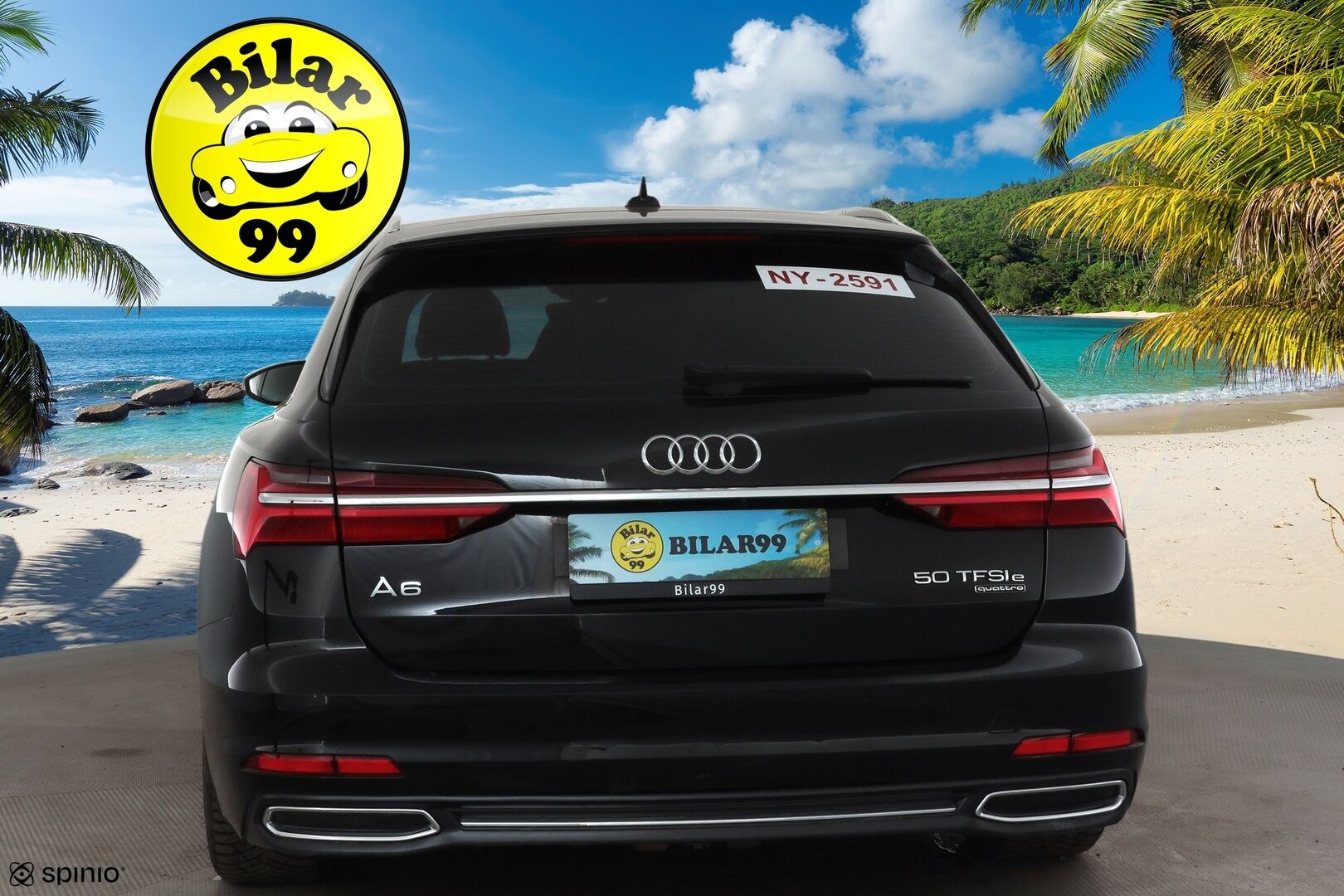 AUDI A6 2023 Sedan Business Sport 50 TFSI e quattro Stronic Electrified Edition * ACC / LED / P.tutkat / Sportpenkit / Navi * - Akku kuntotarkastettu / Koukku / 2x Latauskaapelit / Kahdet renkaat aluvanteilla 