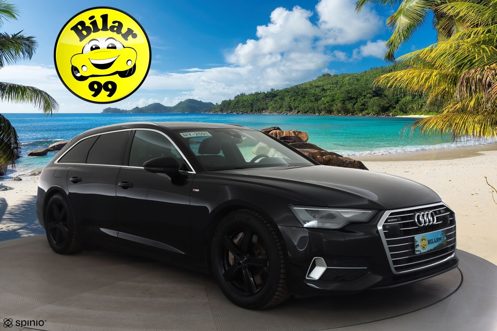 AUDI A6 2023 Sedan Business Sport 50 TFSI e quattro Stronic Electrified Edition * ACC / LED / P.tutkat / Sportpenkit / Navi * - Akku kuntotarkastettu / Koukku / 2x Latauskaapelit / Kahdet renkaat aluvanteilla 