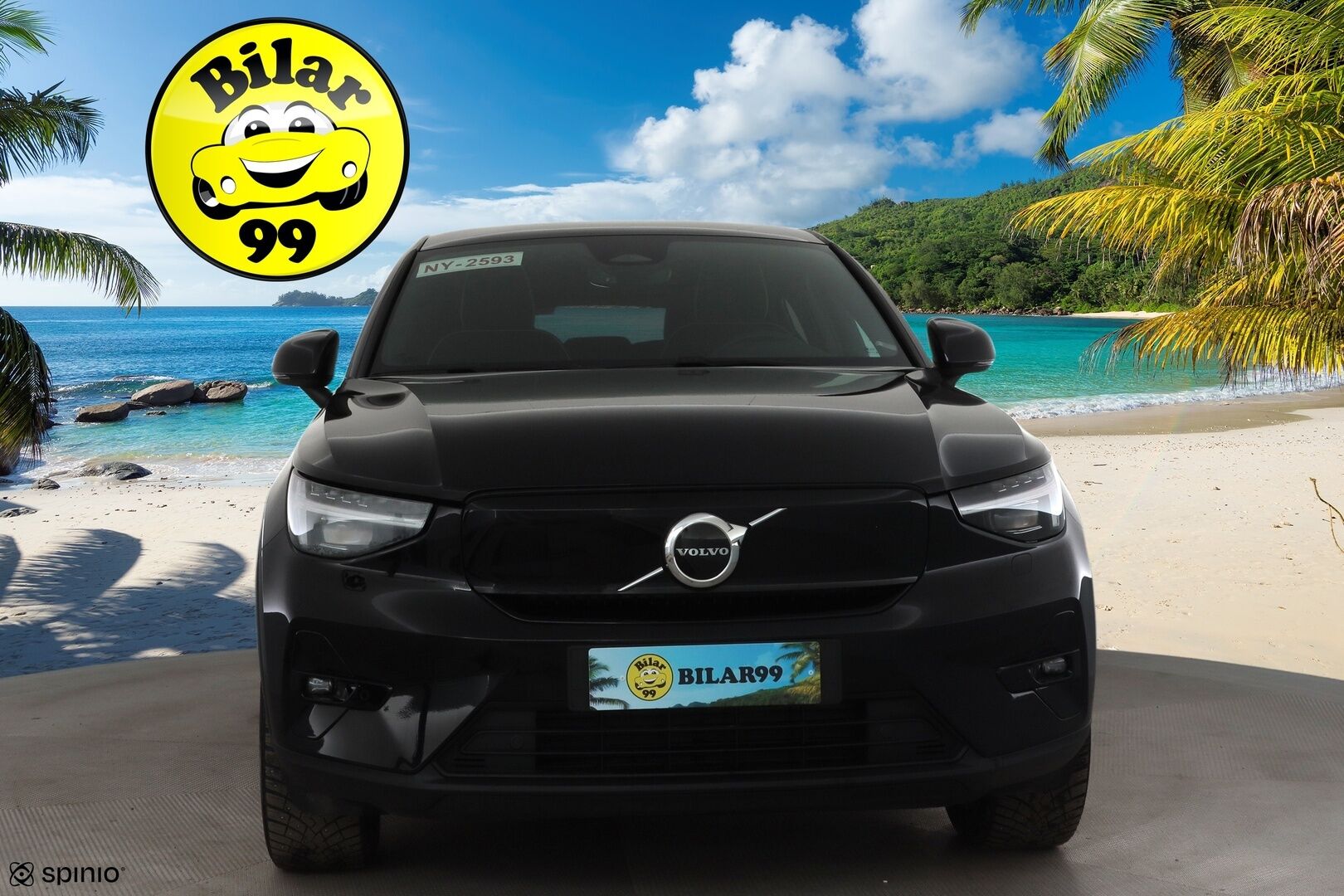 Volvo C40 2023 Recharge Plus aut * ILP / Koukku / ACC / Pixel-LED / P.Kamera / Sportpenkki Muistilla / Lasikatto / Navi / Kaistavahti * - Kahdet renkaat 