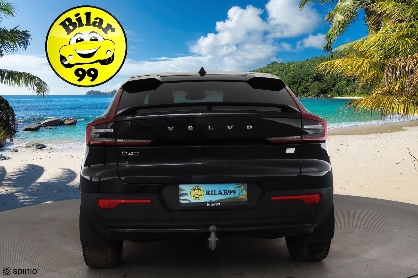 Volvo C40 2023 Recharge Plus aut * ILP / Koukku / ACC / Pixel-LED / P.Kamera / Sportpenkki Muistilla / Lasikatto / Navi / Kaistavahti * - Kahdet renkaat 