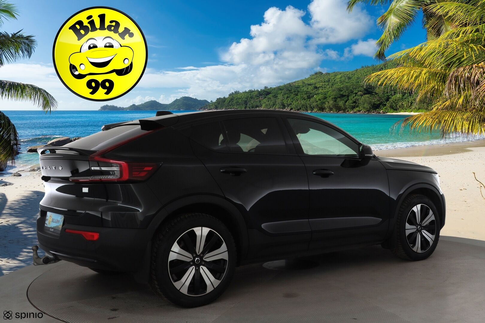 Volvo C40 2023 Recharge Plus aut * ILP / Koukku / ACC / Pixel-LED / P.Kamera / Sportpenkki Muistilla / Lasikatto / Navi / Kaistavahti * - Kahdet renkaat 