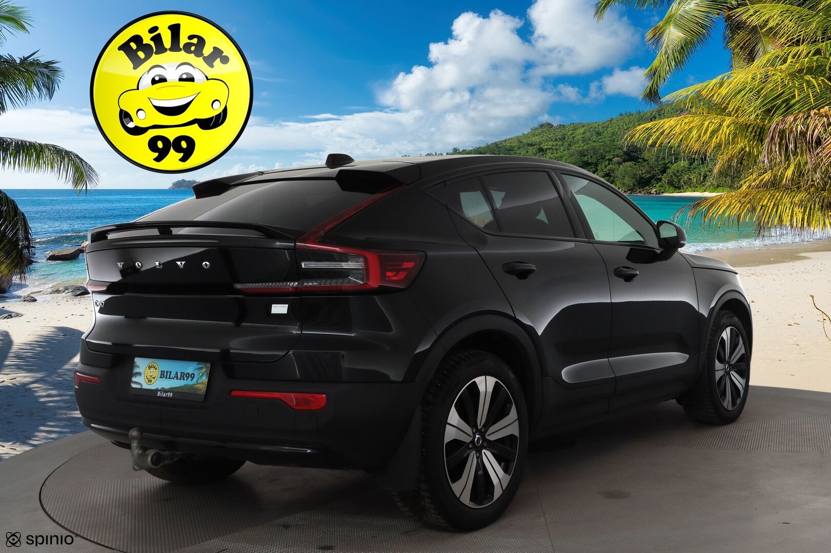 Volvo C40 2023 Recharge Plus aut * ILP / Koukku / ACC / Pixel-LED / P.Kamera / Sportpenkki Muistilla / Lasikatto / Navi / Kaistavahti * - Kahdet renkaat 