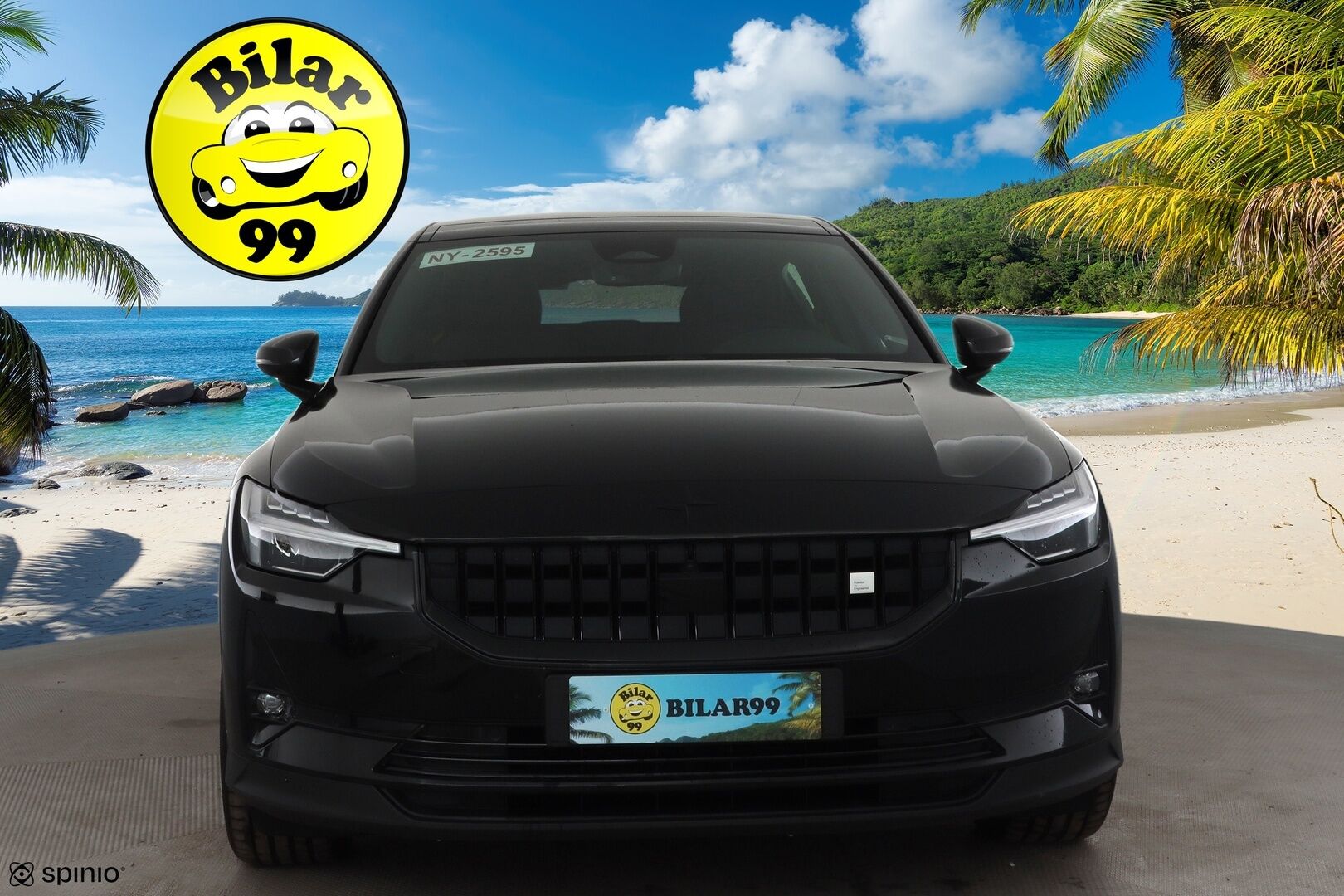 POLESTAR 2 2023 Long Range Dual Motor Performance, 350kW * H&K / Lasikatto / ILP / ACC / LED / 360 / Sportpenkki Muistilla * - Akku kuntotarkastettu / 2x Latauskaapelit / Merkkihuollot