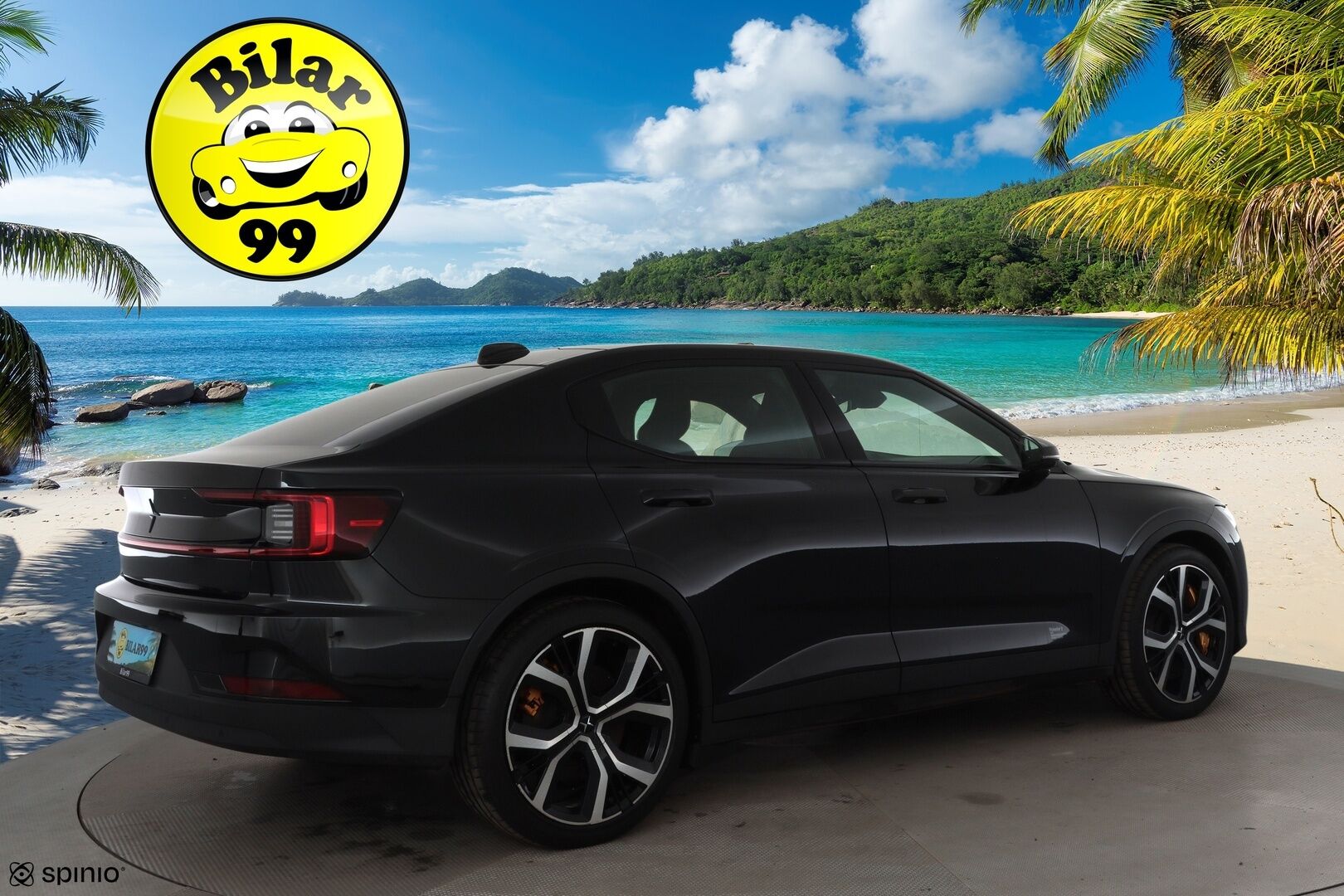 POLESTAR 2 2023 Long Range Dual Motor Performance, 350kW * H&K / Lasikatto / ILP / ACC / LED / 360 / Sportpenkki Muistilla * - Akku kuntotarkastettu / 2x Latauskaapelit / Merkkihuollot