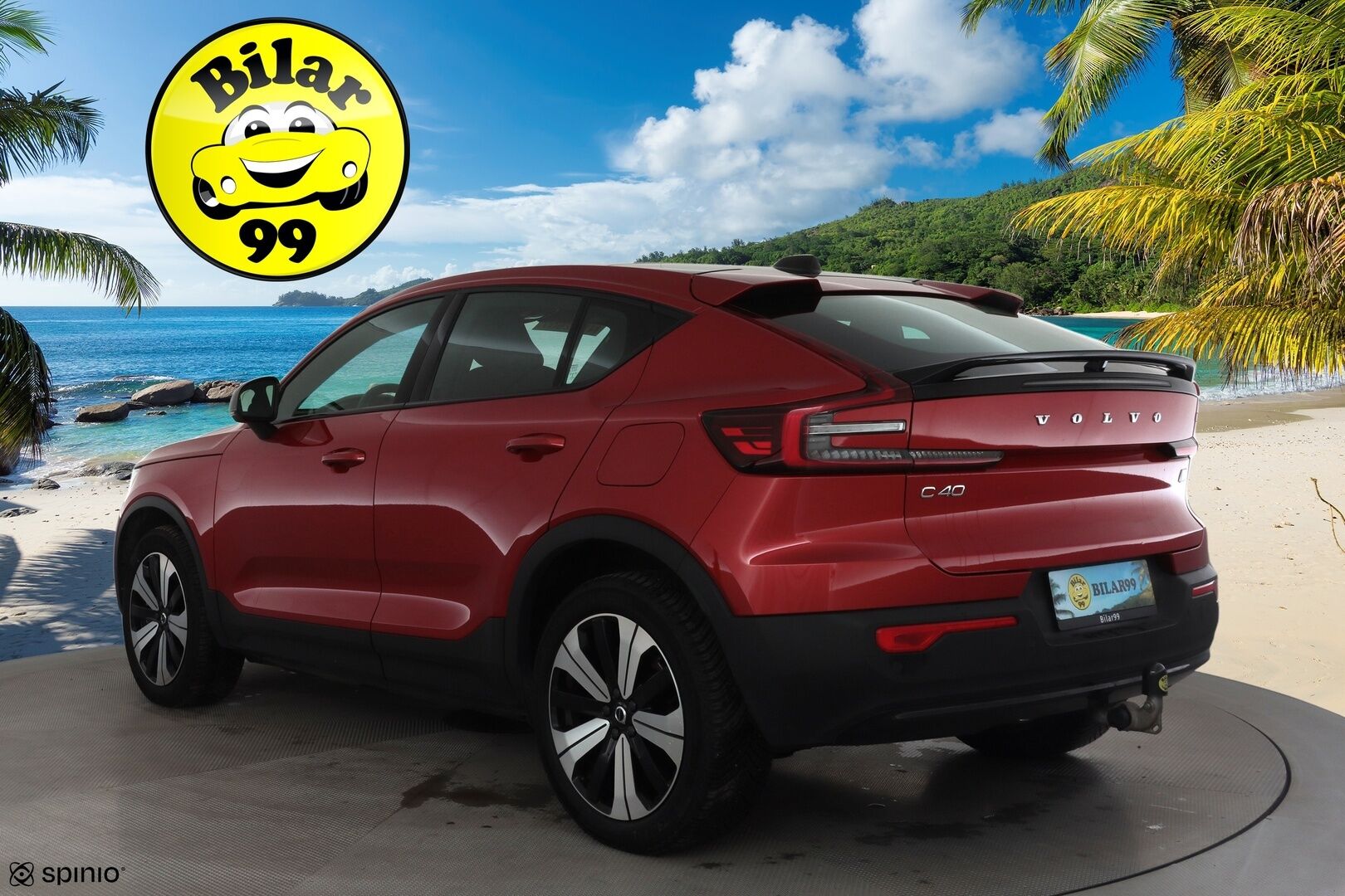 Volvo C40 2023 Recharge Single Plus aut * ILP / Koukku / ACC / Pixel-LED / P.kamera / Sportpenkki Muistilla / Navi / Kaistavahti * - Akku kuntotarkastettu / 2x Latauskaapelit 