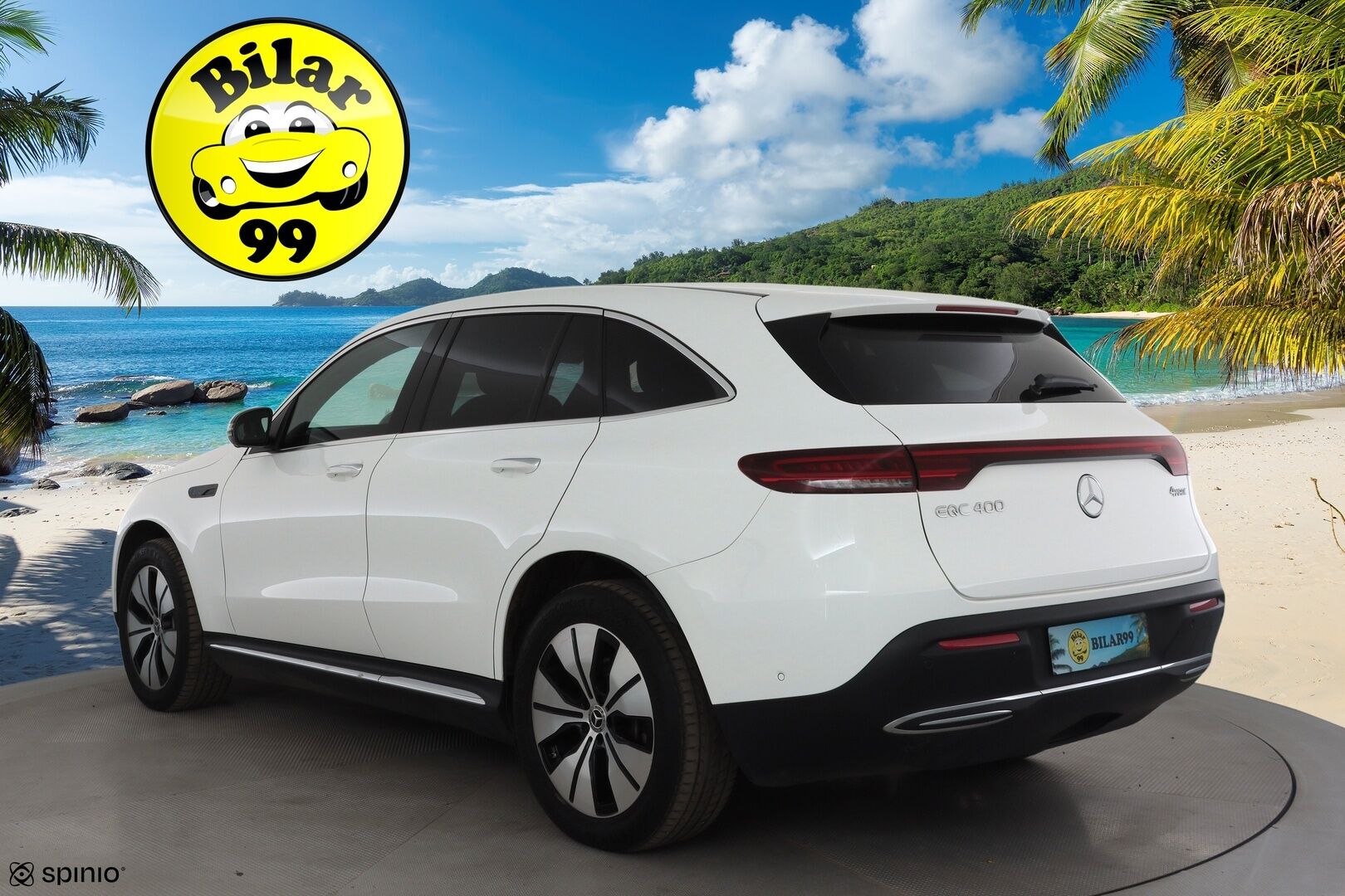 Mercedes-Benz EQC 2022 400 4Matic * Distronic + / LED / Koukku / Sähköpenkit muistilla / Keyless / Navi * - 1.Om / Kahdet renkaat